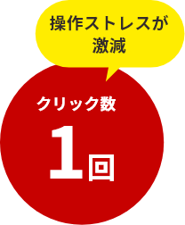 クリック数80回